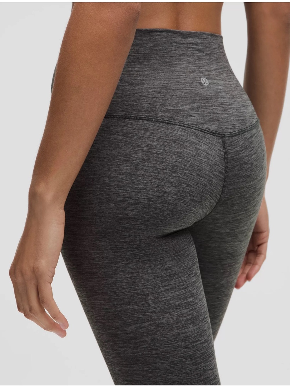 Lululemon Athletica High Rise Align Heathered Charcoal Leggings